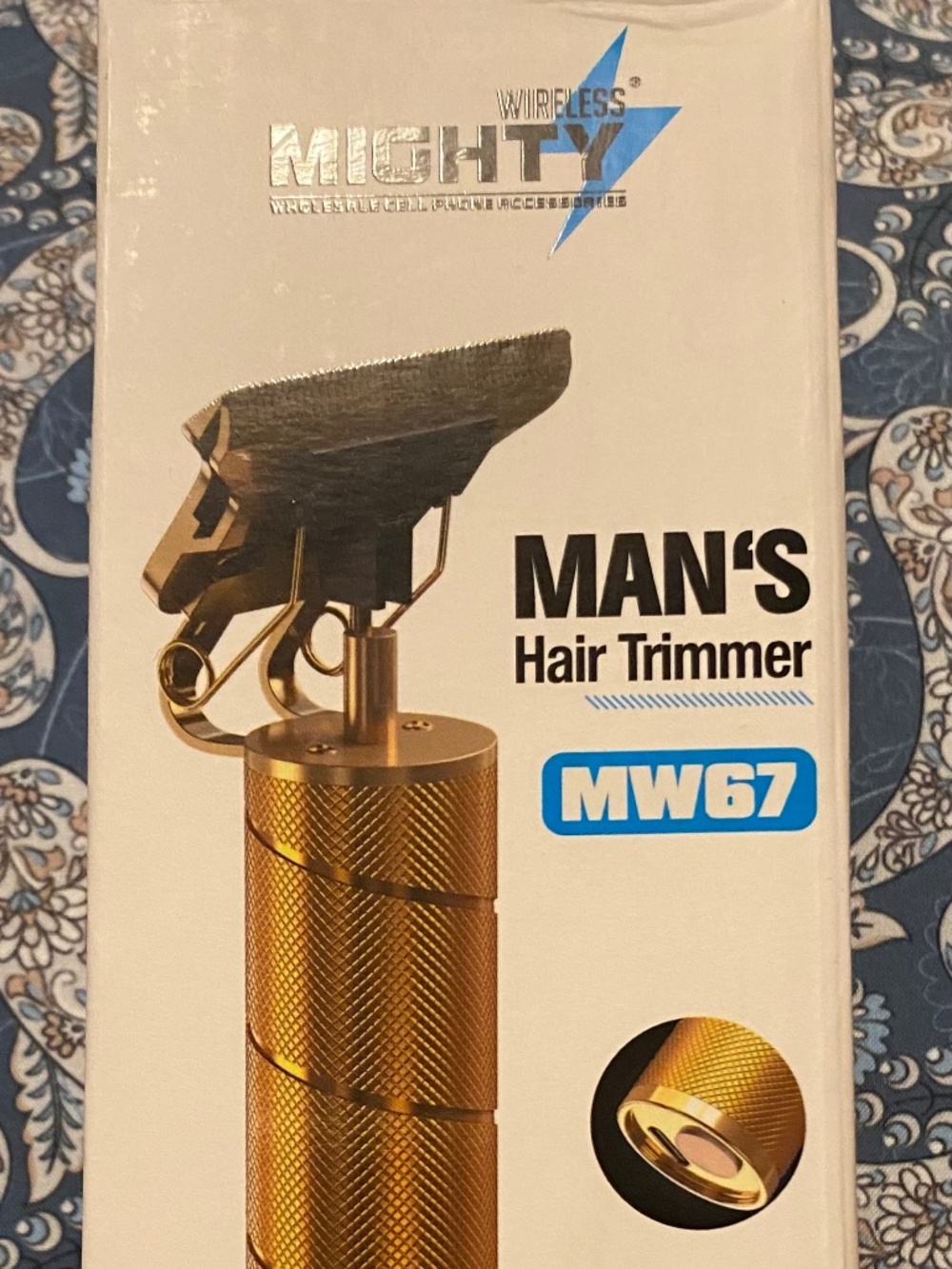Man’s hair trimmer